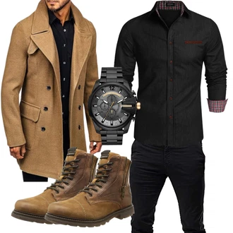 Elegante Outfits mit Schwarz Unkategorisiert COOFANDY "Elegant Outfit"