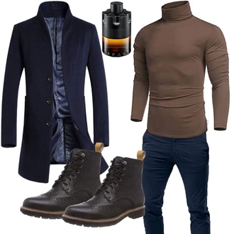 Elegante Outfits Schmal mit Rot COOFANDY "Elegant Outfit"