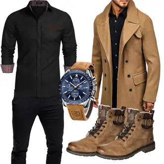 Elegante Outfits mit Schwarz Unkategorisiert COOFANDY "Elegant Outfit"