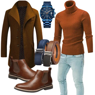 Elegante Outfits Schmal mit Hellblau Unkategorisiert WOTEGA "Elegante Outfit"