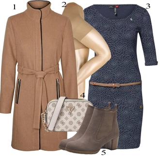 Zimske Outfiti mit Temno modra Ragwear "Zimski outfit"