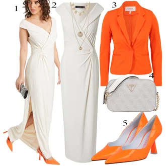 Festival Outfit Usnje mit Bela/Bež/Zlati/Siva Torba za čez ramo/Torbica za čez ramo/Torba za čez ramo/Billfold/Mini torbica/Satchel torba Guess "Zimski outfit"