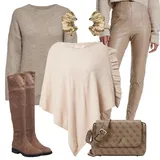 Outfiti sa sivim čizmama iznad koljena image