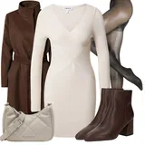 VERO MODA Dlouhé Zimní Kabáty Outfity image