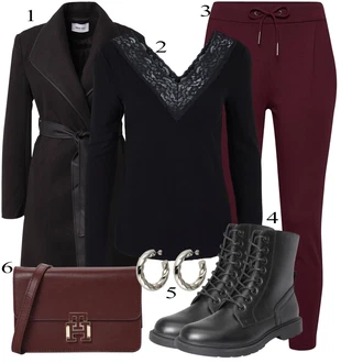 Purple outfits "Zimski outfit"