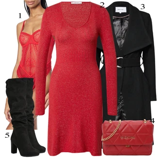 Lace body outfits "Zimski outfit"