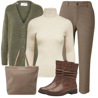 Booties outfits mit Rdeča Tamaris "Zimski modni komplet"