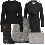 Black Outfits Pustovanje za dame image