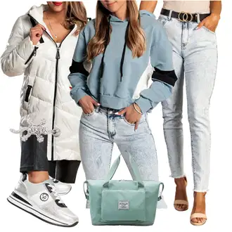 Elegantna Outfit sa Siva Trapez Traperice/Kožna Jakna fenzy "Outfit za zimu"Look: Rap, moderne, Elegantna