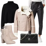 Bijele Hlače za Jesen Outfiti image