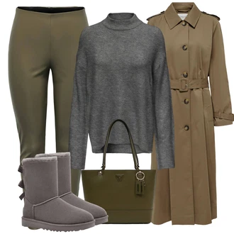 Outfit s UGG "Outfity na zimu"