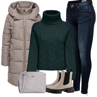 Outfit s Černá Högl "Outfity na zimu"