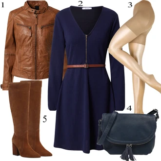 Black Outfits mit Tom Tailor "Zimski outfit"