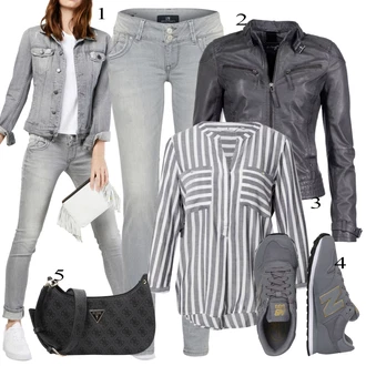 outfit mit Svetlo Siva/Siva Ozke Kavbojke/Gležnarji/Kavbojke z Razporkom/Kavbojka z Nizkim Pasom/Kavbojka z Nizkim Pasom/Push up Kavbojke/Regular Fit Kavbojke/Usnjena Jakna/Usnjene Čevlje/Zožene Kavbojke/Moška Usnjena Jakna LTB "Zimski outfit"