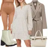 Gingham Šaty Outfity image