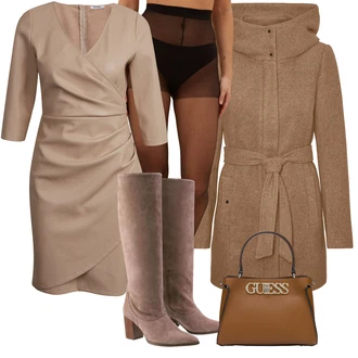 Outfit s Hnědá Högl "Perfektní na zimu"