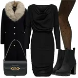 Outfity s puntíkatými punčocháči image