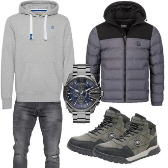 Winter Outfits mit Grau/Schwarz Unkategorisiert Tom Tailor "Winter Outfit"