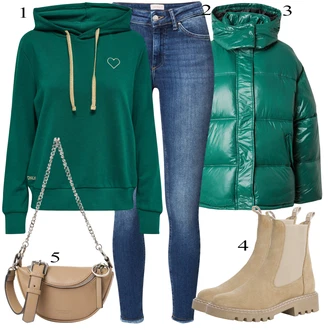 outfit mit Topshop "Zimski outfit"