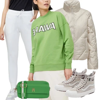 Sk8-Hi Outfit s Šedá Vans "Zimní look"