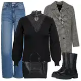 Vila Slouchy Džíny Outfity image