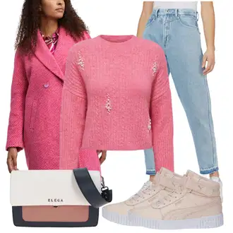 Vintage Outfit s Světle modrá Mom Jean/Zužující se Džíny/Kožená bunda/Dad Džíny/Formální Košile/Boyfriend Džínové kalhoty/Baggy Džíny/Džíny Volného Střihu/Vintage džíny/Kožená Pánská Bund/Girlfriend Džíny Pepe Jeans "Zimní look"Look: Nadrozměrné, Ležérní, Trendový, Egirl, Vintage, S průsvitem, Chytrý příležitostný