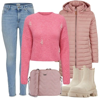 Pravá Kůže Outfit s Béžová/Khaki/Hnědá Chunky Tenisky/Kožená bunda/Chelsea Boty/Letní kotníková kozačka/Gumová Kotníková Bota Aldo "Zimní look"