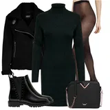 Outfity s punčocháči na jaro image