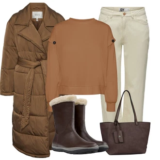 Outfit s Černá Camper "Zimní outfity"