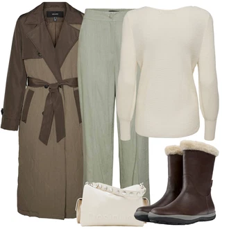 Outfit s Černá Camper "Zimní outfity"