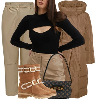 Outfit s Bílá Högl "Zimní outfity"