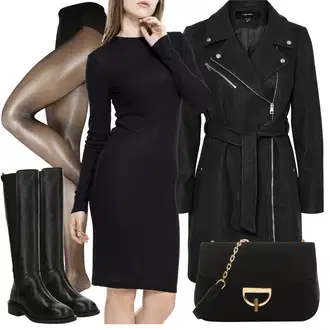 New years eve outfits with dress "Zimski outfit"