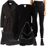 Tamaris kozačky s třpytem Outfity image