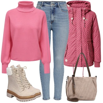 Krzno Outfit sa Kaki/Bež/Smeđa Podstavljena Gležnjača/Zimska cipela/Zimska gležnjača/Ravna Gležnjača/Zimska Čizma/Čizma na Vezanje/Tenisica Zimske Tenisice/Borbena Čizma Rieker "Zimski outfit"