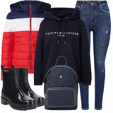 Black Outfits Izrez na hrbtu za dame image