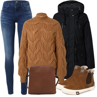 Zimske Outfiti mit Črna Ragwear "Zimski outfit"
