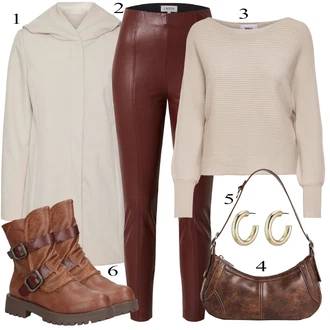 Leggings outfits "Zimski outfit"