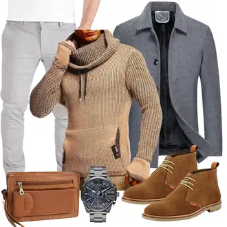 Büro Outfits Moderne mit Braun Unkategorisiert Leif Nelson "Buro Outfit"Look: Moderne, Goa