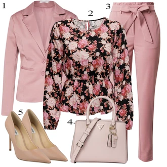 outfit mit Cream "Zimski outfit"