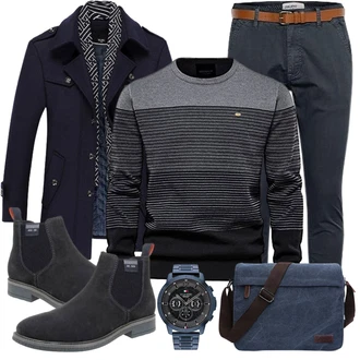 Business Outfits Oversize mit Schwarz Unkategorisiert HUIPYOU "Business Outfit"Look: Punk, Business, Oversize, Hipster, Casual, Lack