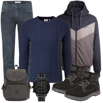 Stiefel Outfits mit Weiß Jeans Brax "Cool Outfit"
