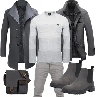 Elegante Outfits mit Grau/Schwarz Unkategorisiert Jack & Jones, Schwarz Kasgo "Elegant Outfit"