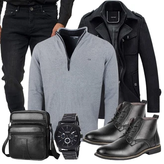 Elegante Outfits mit Schwarz Unkategorisiert CALEBGAR, Schwarz Unkategorisiert SPAHER "Elegant Outfit"