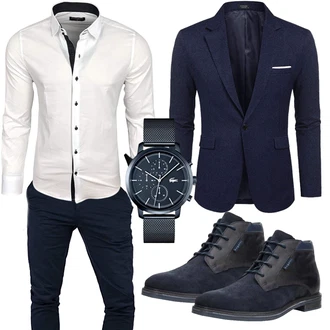 Elegante Outfits Moderne mit Schwarz COOFANDY "Elegant Outfit"Look: Stil, Casual, Classic, Elegant, Moderne, Schick, Western, Büro, Business, Emo, Indoor