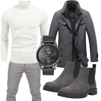 Elegante Outfits mit Grau/Schwarz Unkategorisiert Jack & Jones "Elegant Outfit"