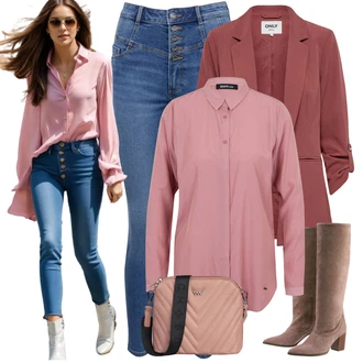 Outfit s Hnědá Högl "Elegantní vzhled"