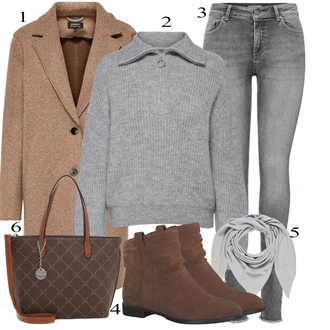 Red outfits mit Zelena Only "Obleka za prosti čas"