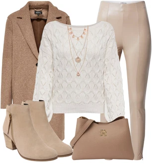 Outfit s Šedá/Krémová/Bílá/Stříbrný/Béžová Basic Svetr/Svetr s copánkovým vzorem/Svetr Carmen/Kašmírový Svetr/Pletený Svetr/Mohair Pullover/Svetr Niki/Jednoduchý Svetr/Svetr s Třásněmi/Vintage svetr/Zimní Svetr/Vlněný Svetr Only "Outfity na každý den"