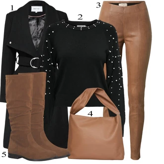 outfit mit Bela Cream "Zimski outfit"