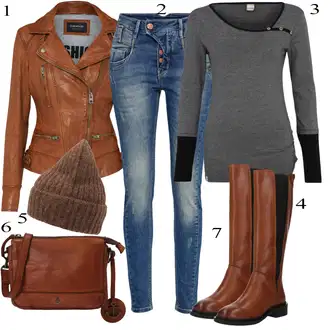 outfit mit Modra Gang "Zimski outfit"